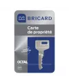 Cylindre Bricard Octal double entrées