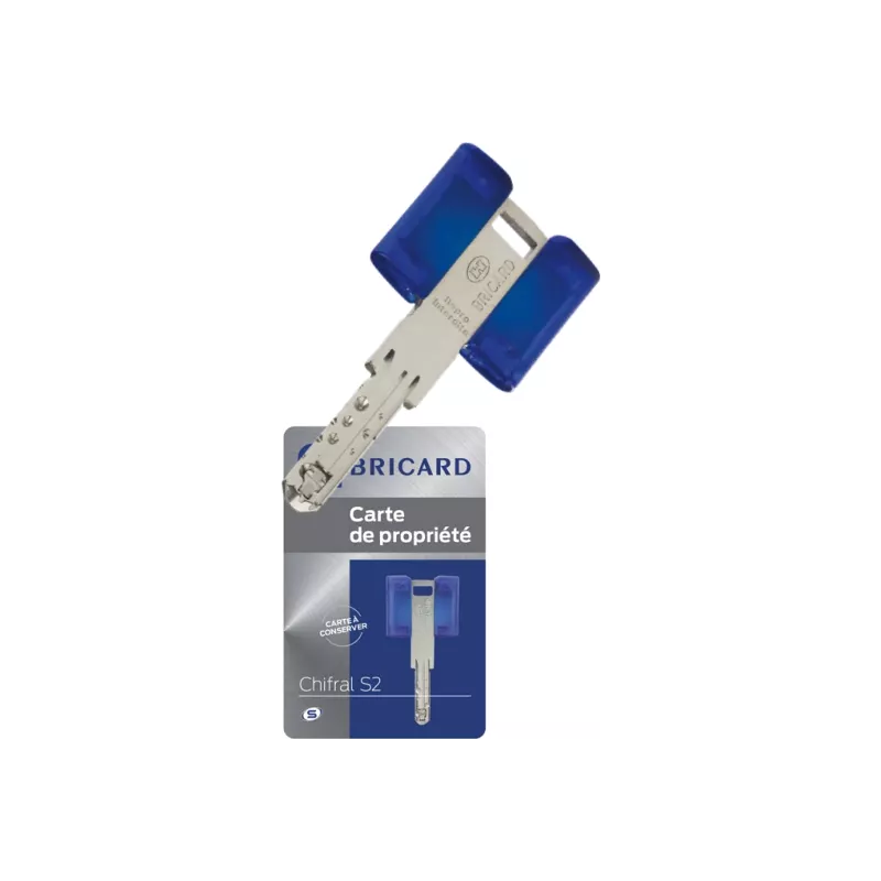 Jeu de cylindres Bricard Chifral S2 adaptable Fichet 787