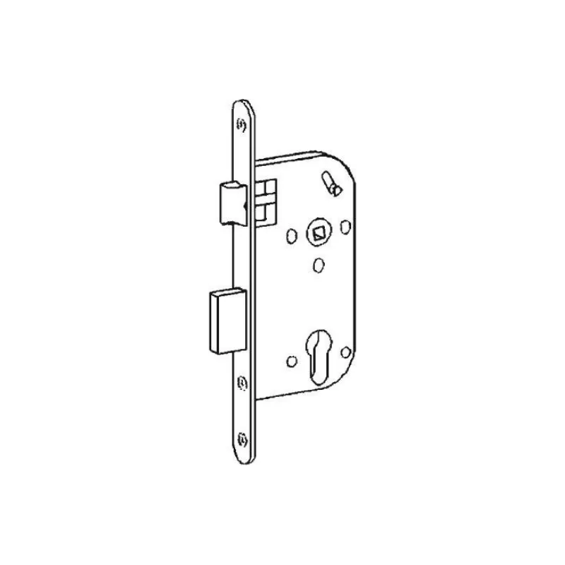 Bricard 745 lock without cylinder