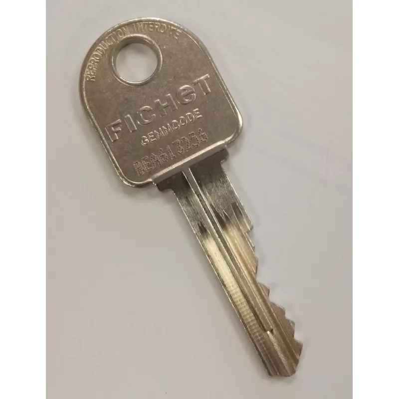 Double de clé Fichet Gemmcode