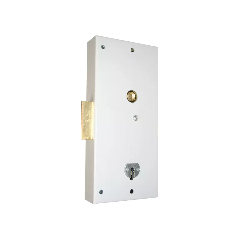 Surface mounted Fichet Sans Souci lock