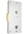 Surface mounted Fichet Sans Souci lock