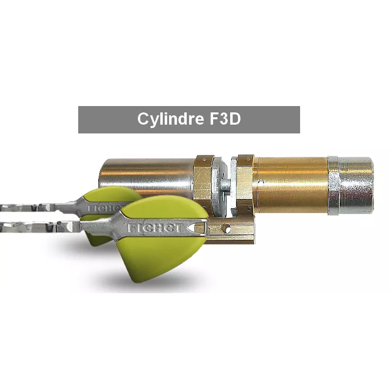 Serrure Fichet Alicea a2p1 Slim à cylindre rond