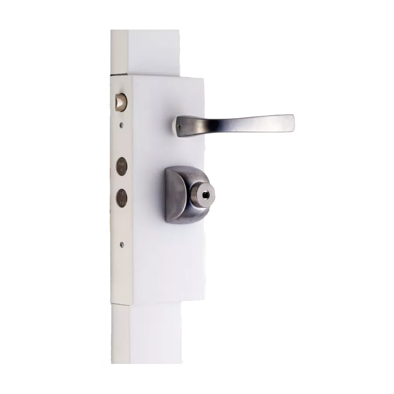 Wall-mounted lock FICHET Alicea Slim à cylindre rond