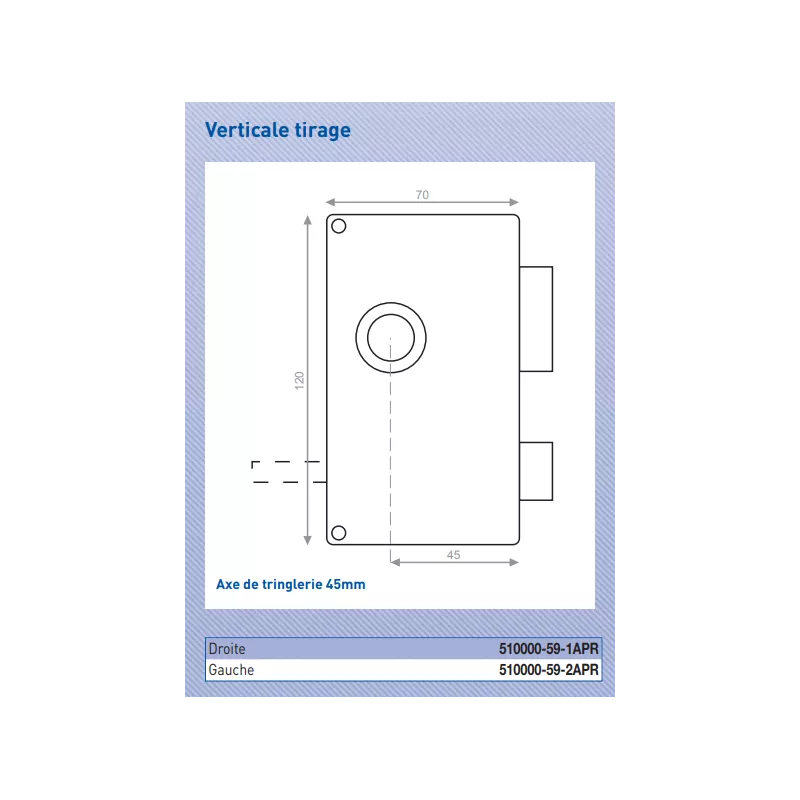 Heracles lock 3 points 4000S Omega