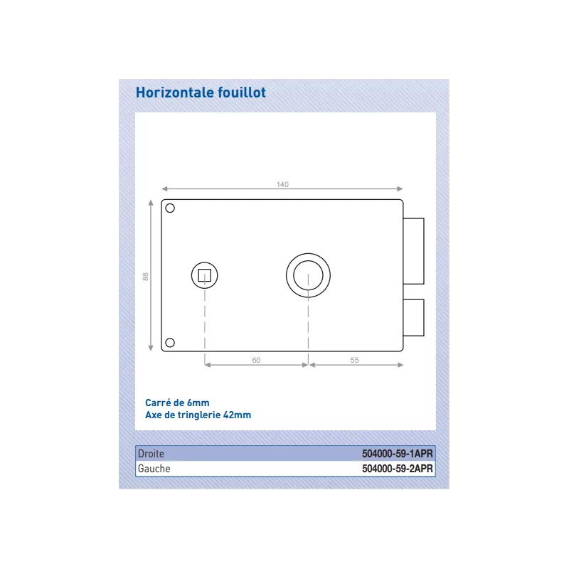 Heracles lock 3 points 4000S Omega