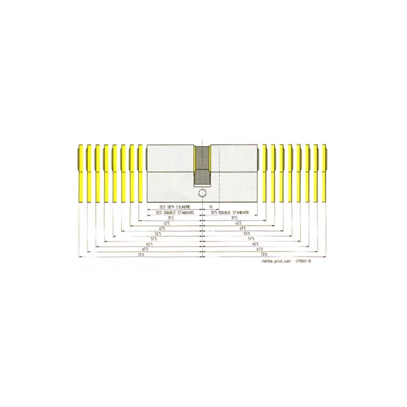 Vachette Radialis double input
