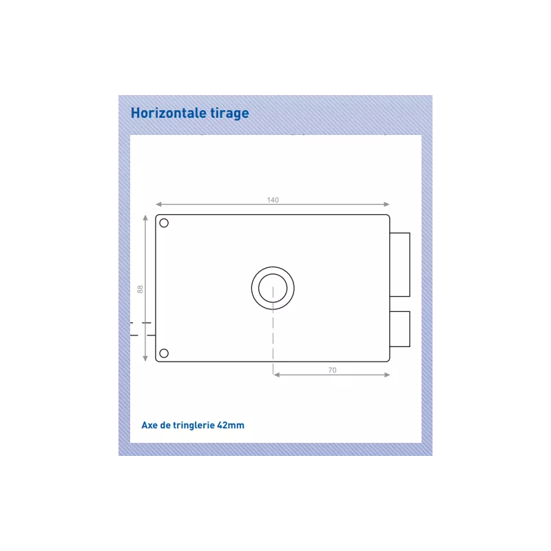 Heracles MX4500 Y8 3-point lock adaptable to JPM lock