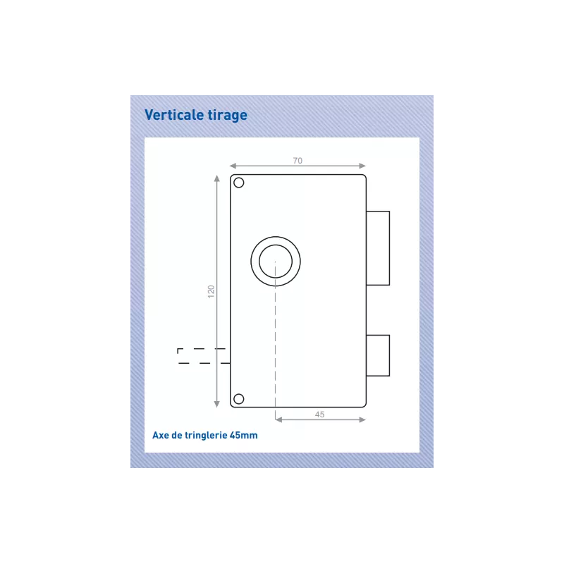Heracles MX4500 Y8 3-point lock adaptable to JPM lock