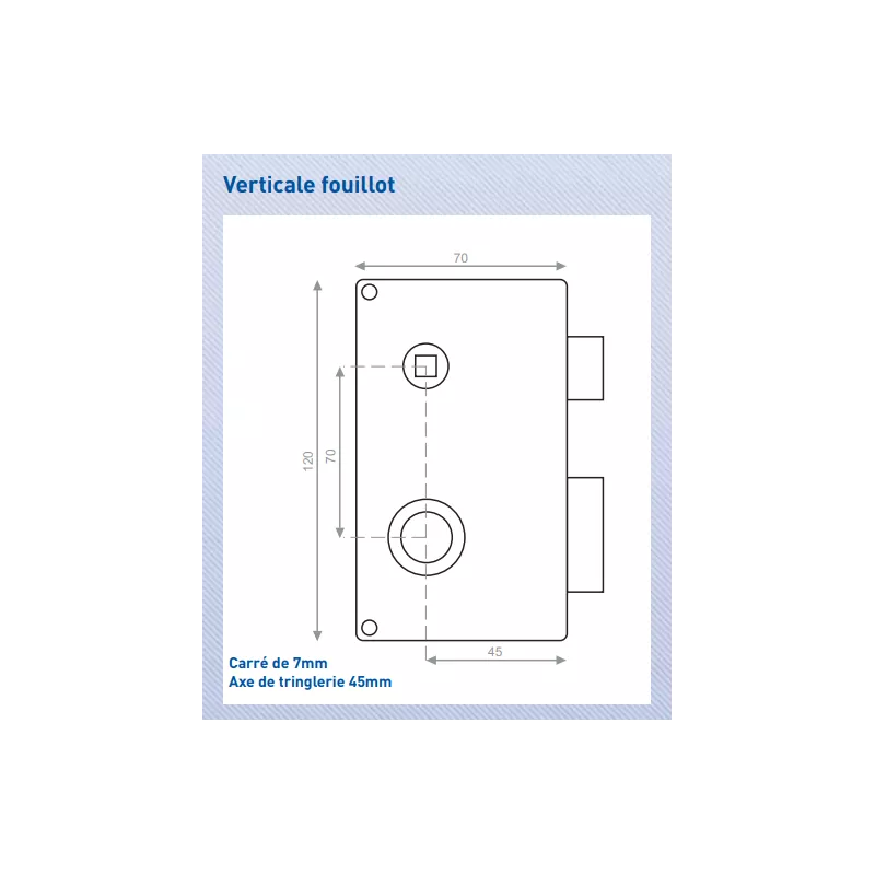 Heracles MX4500 5G 3-point lock compatible with JPM
