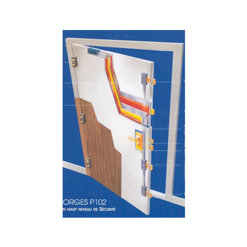 Cylindre Fichet Monobloc 787 Z pour porte blindée Forges P101 et P102