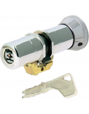 Fichet 484 single-block cylinder with knob for mortise locks