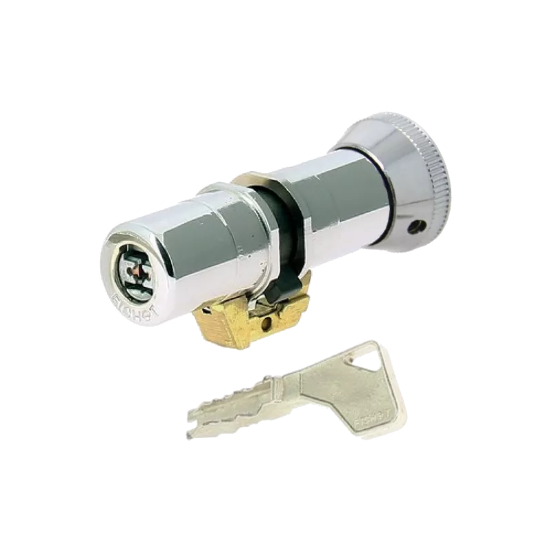 Cylindre monobloc Fichet 484  à bouton pour serrures à encastrer