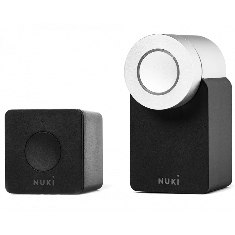 Pack serrure électrique NUKI 2.0 et passerelle internet