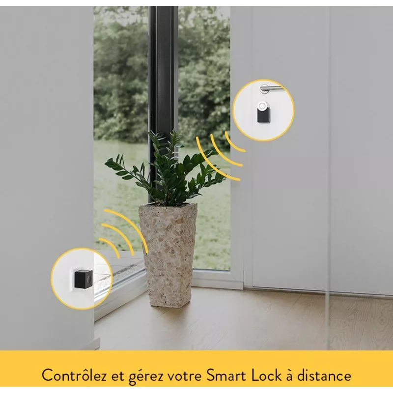 Pack serrure électrique NUKI 2.0 et passerelle internet
