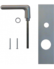 Golf type exterior handle for Fichet Primlock