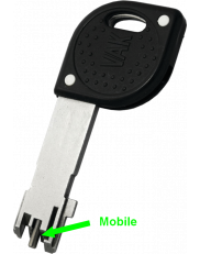 Supplementary Bricard Key Clé supplémentaire VAK avec mobile