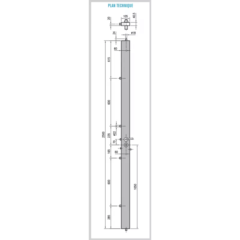 Serrure Picard Serenis 700 A2P1* version 3 mètres