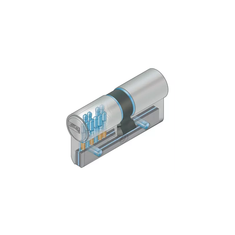Cylindre Bricard Serial S a2p 1 étoile pour serrure 8161