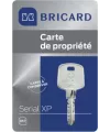 Bricard Serial XP cylinder for locks 8151 and 8121PMR
