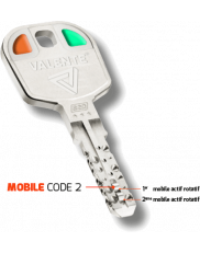 Double Securystar Valente Mobile code 2 key