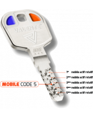Double Securystar Valente Mobile code 5 key
