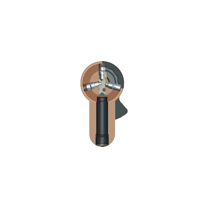 KABA ExperT Plus European cylinder with knob