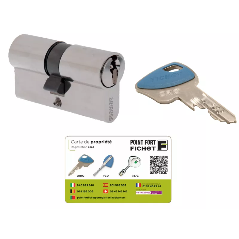 Fichet Alicea Slim lock with european cylinder