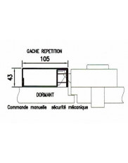 Gâche répétition pour Picard Présence 3 et Serenis 710