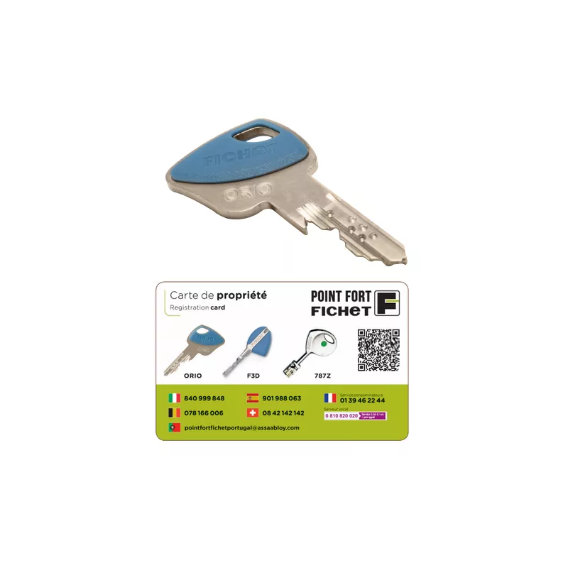 Fichet Orio a2p1 cylinder