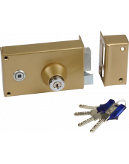 Surface mounted Bricard Series 390 lock