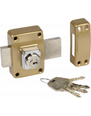 Bricard Serial Latch with double entry