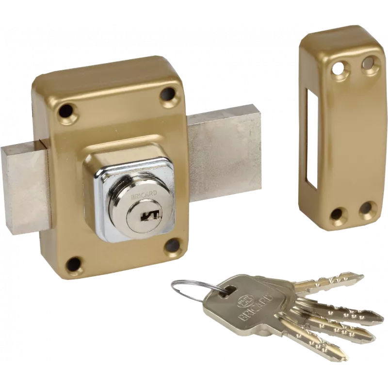 Bricard Serial Latch with double entry
