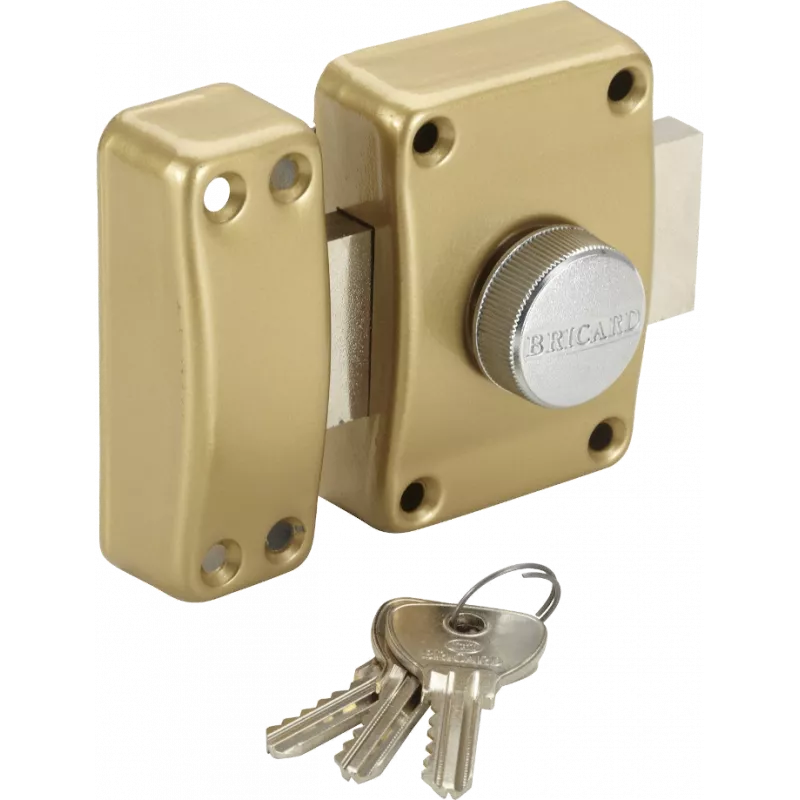 Verrou Bricard Alpha Ø 26 à bouton