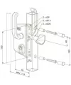 Serrure pour portail coulissant Locinox