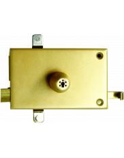 ISEO horizontal lock mechanism with Izis cylinder