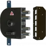 CR - 3-point surface-mounted lock