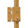 Pollux - 3-point surface-mounted lock with 7-wing cylinder
