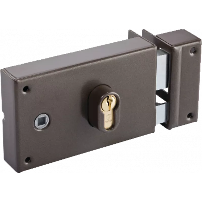 Single point Vachette lock without cylinder