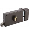 Single point Vachette lock without cylinder
