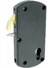 Thirard lock for motorized sliding gate