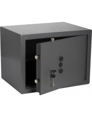 Bricard freestanding safe with key and buttons