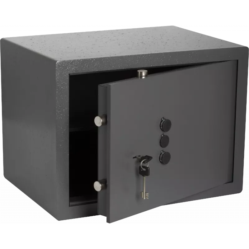 Bricard Free-standing safe with key+ button