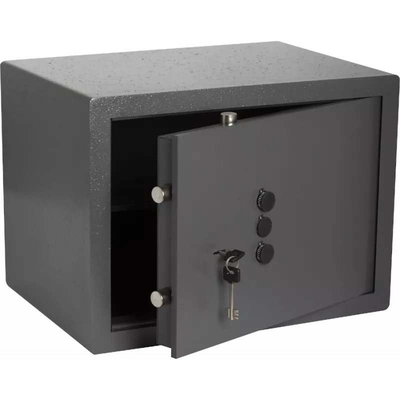 Bricard freestanding safe with key and buttons Bricard freestanding safe with key and buttons