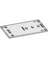 Mounting plate for Geze TS 2000V Mounting plate for Geze TS 2000V