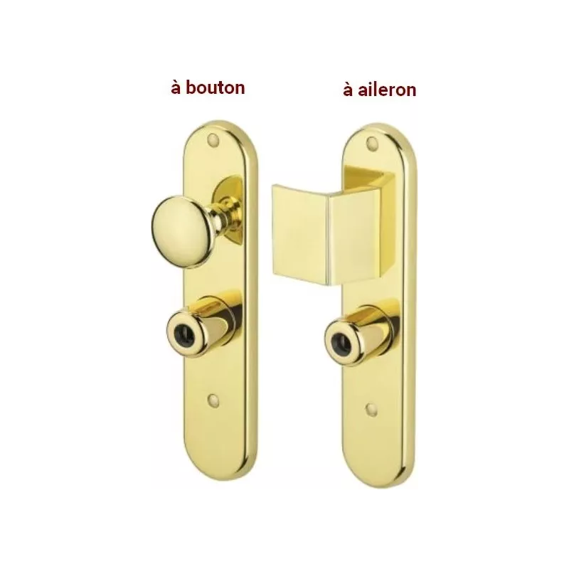 Fixed handle for Fichet doors