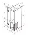 Gâche électrique Beugnot pour serrure verticale