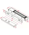 Equerre L+Z pour EFF BVA300N-NFS