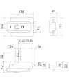 Serrure électrique Bec de cane 52N 12V- ISEO