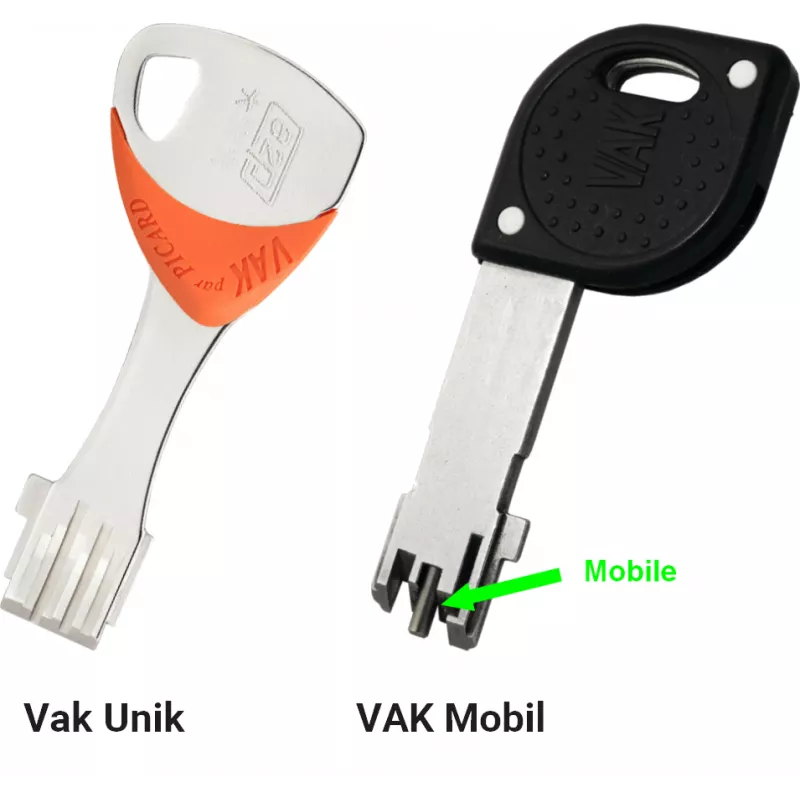 Serrure 5/7 points Picard Serenis 700 étroite, A2P1* Vakmobil